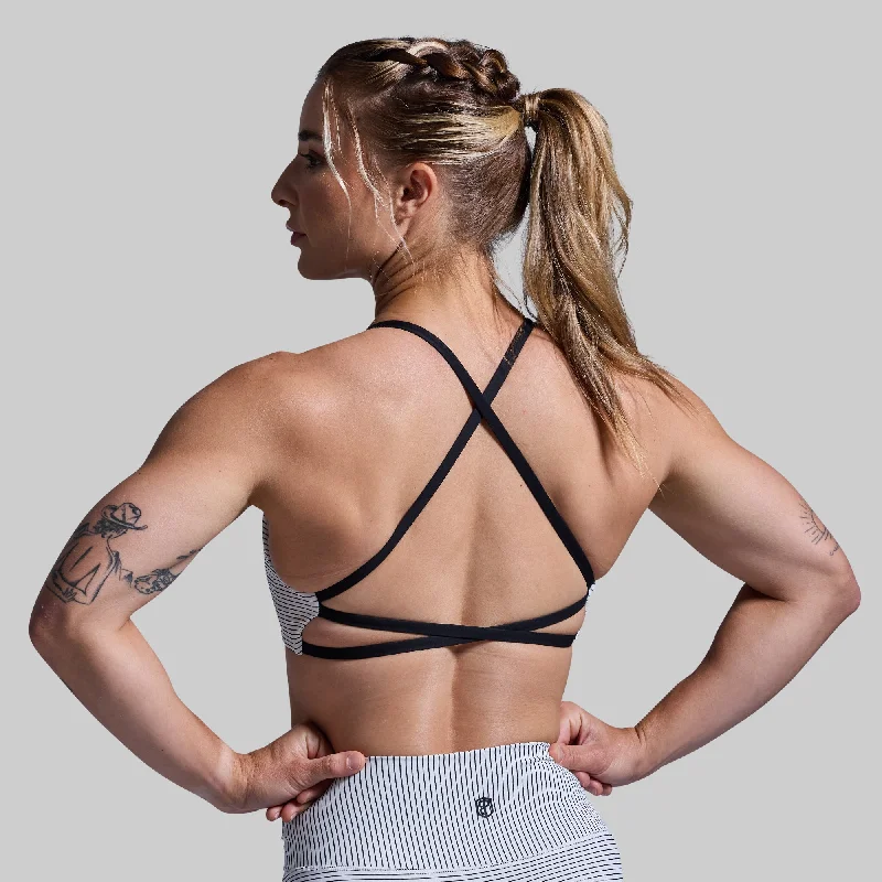 Can't Be Beat Serenity Sports Bra (Jailhouse)