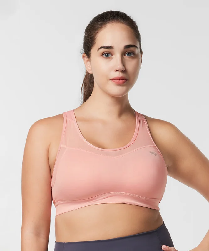 Weekend Deal Shift Racerback Mesh Padded Running Bra | Women's High Support Sports Bra (Plus Size) Weekend Deal Shift Racerback Mesh Padded Running Bra | Women's High Support Sports Bra (Plus Size)