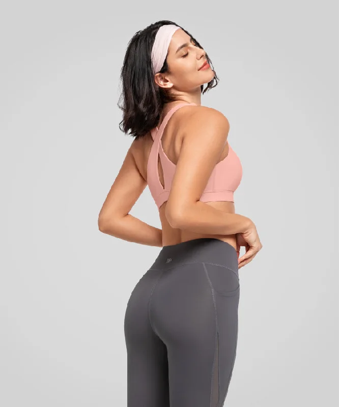 Stock Clearance Shift Scoop Neckline Cross Back Padded Yoga Bra | Women's Light Support Sports Bra Stock Clearance Shift Scoop Neckline Cross Back Padded Yoga Bra | Women's Light Support Sports Bra