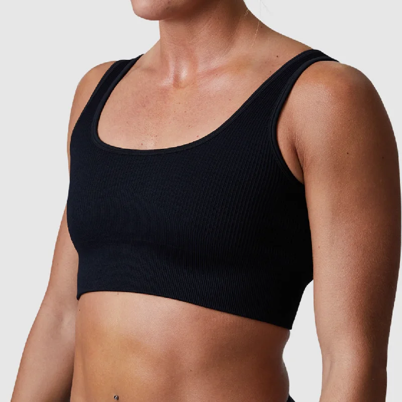 One-DAY Sale Studio Sports Bra (Black)