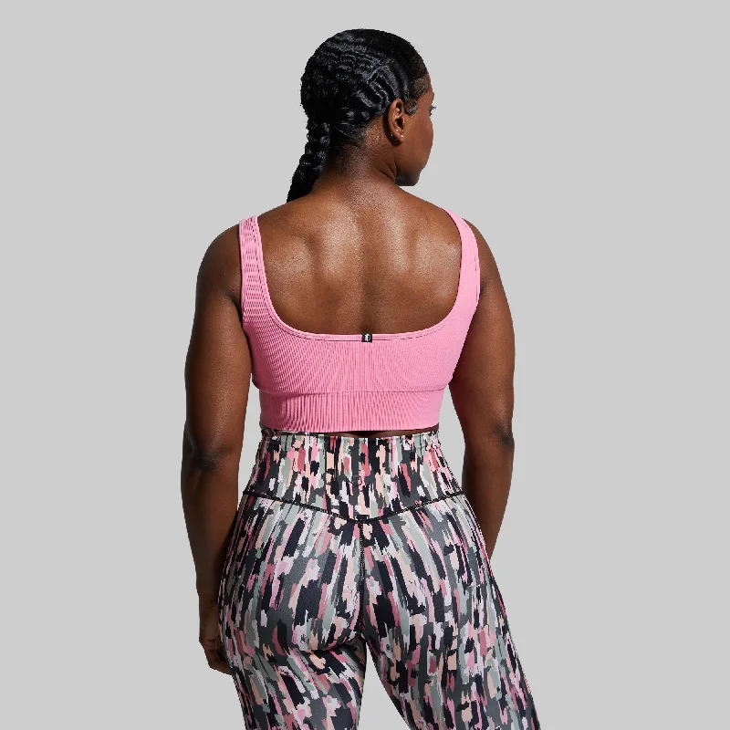 Price Drop Studio Sports Bra (Carnation)