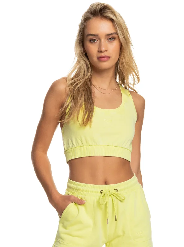 Exclusive Online Offer Taking It Easy Cropped Tank Top - Daiquiri Green