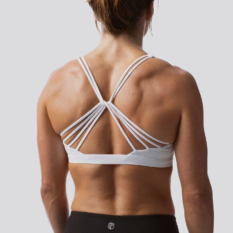 Sneak Peek Sale Vitality Sports Bra 2.0 (White)