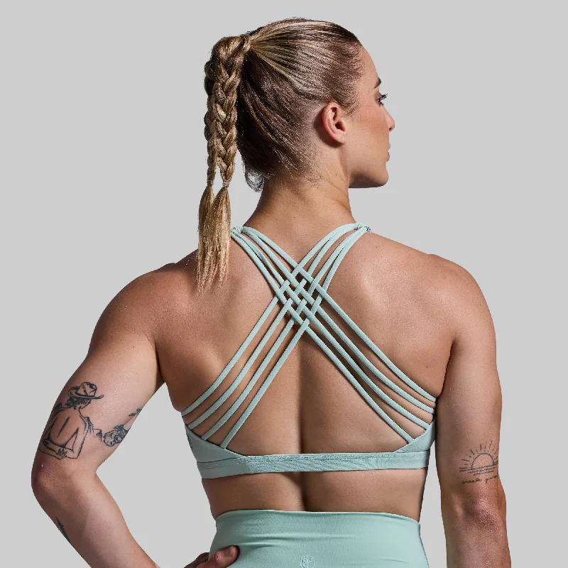 Value Deals Vitality Sports Bra (Cameo Green)