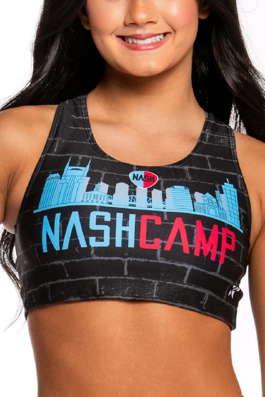 Exclusive Savings Willa Nash Camp Sports Bra