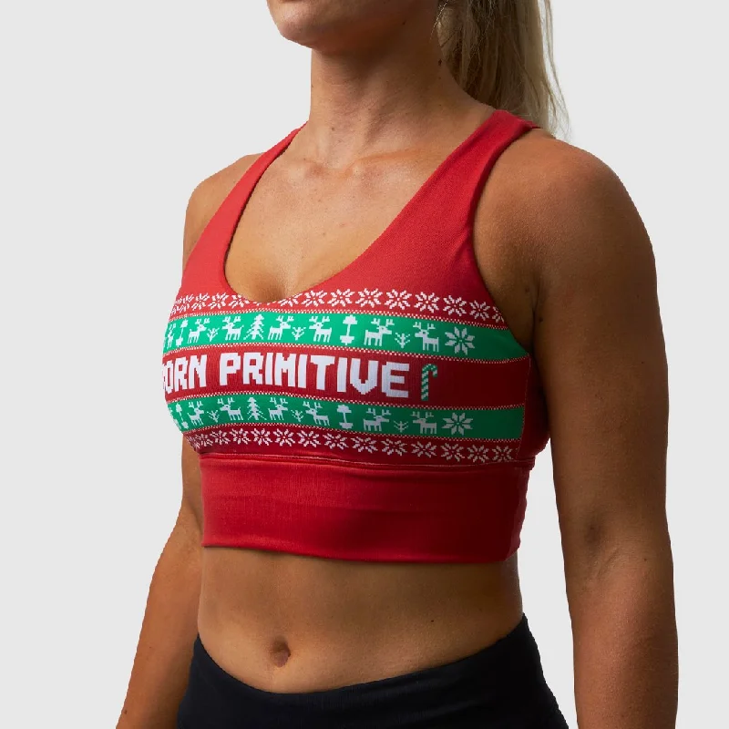 The Best Prices X-Factor Sports Bra (Born Primitive Christmas Sweater)