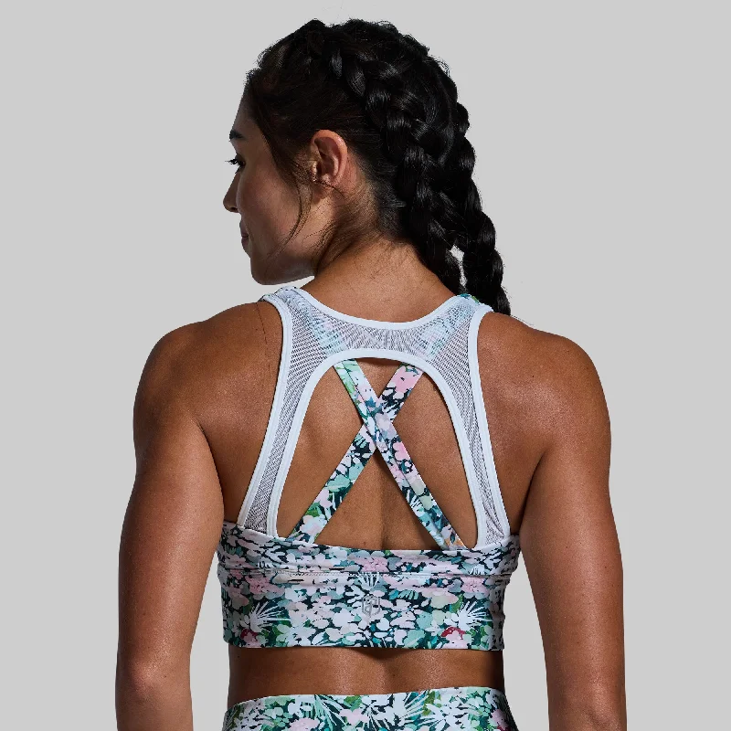 New Arrival X-Factor Sports Bra (Floral Spice)