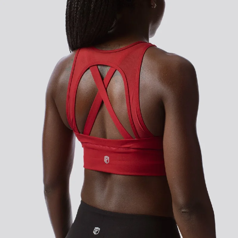 Doorbuster Deal X-Factor Sports Bra (Wine)