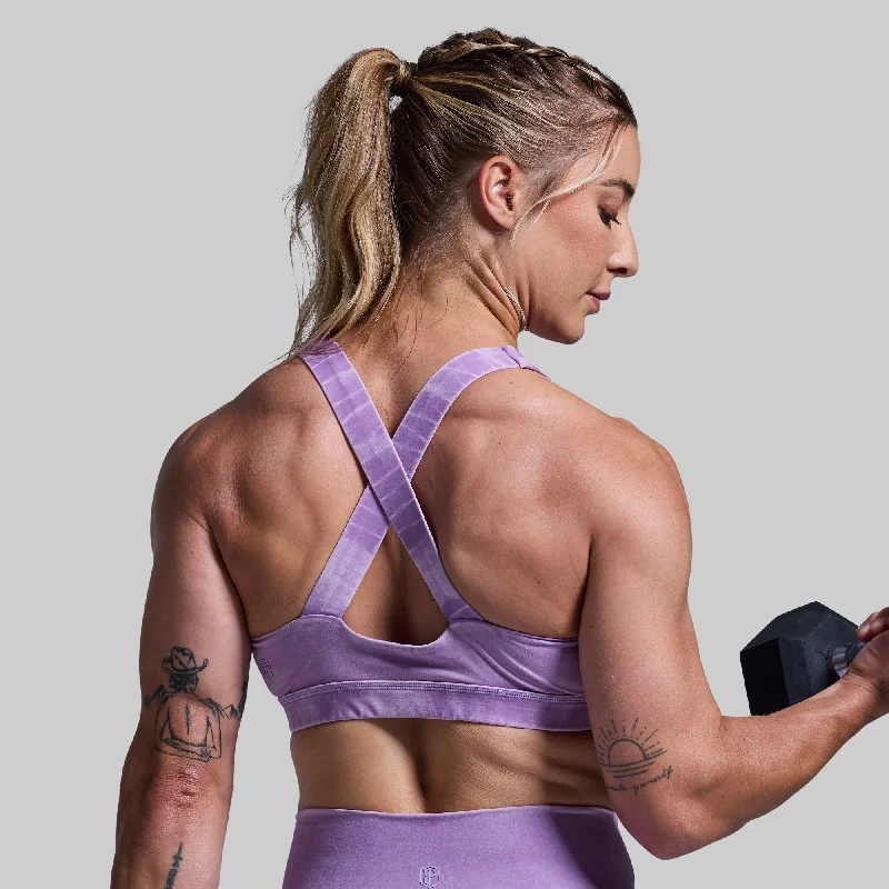 Inventory Reduction Your Essential Sports Bra (Washed Orchid)