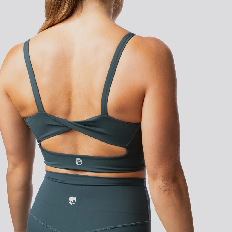 Low Prices Your Go to Sports Bra (Deep Teal)
