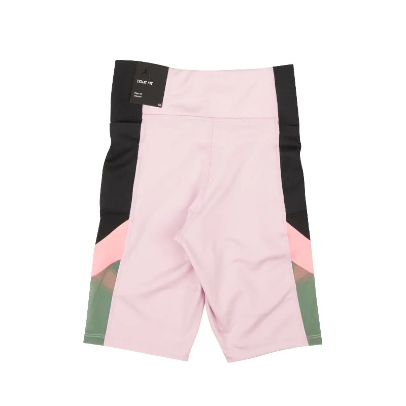 Arctic Pink Black And Dutch Green Heatwave Bike Shorts