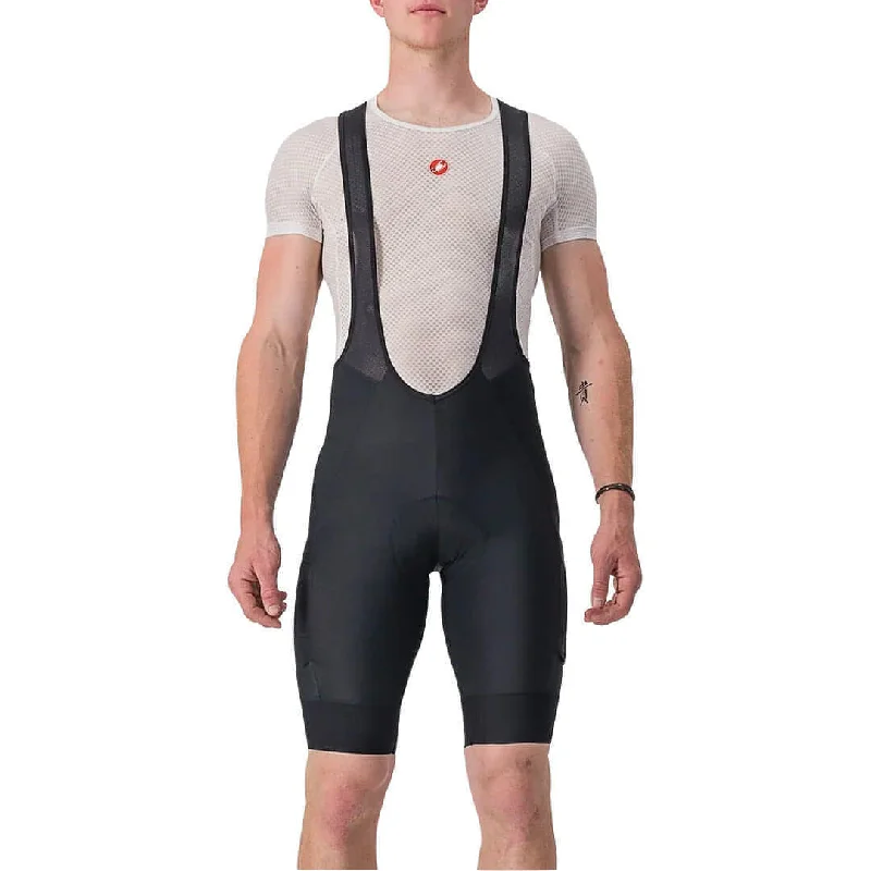 Unbeatable Prices Castelli Unlimited Cargo Mens Cycling Bib Shorts - Black