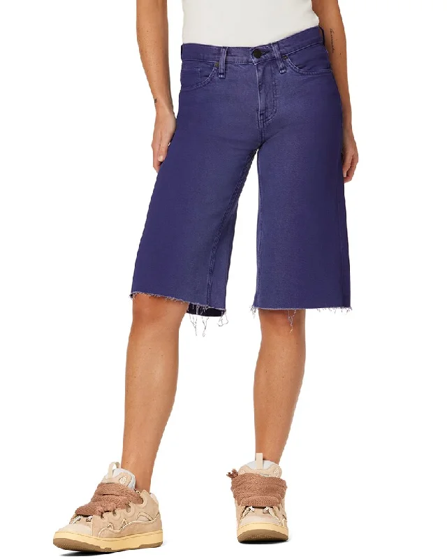 Super Bargain HUDSON Jeans Freya Mid-Rise Skater Short Dp Wisteria Ombre Jean