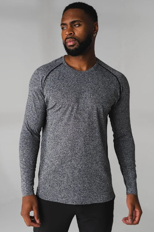 Vitality Kinetic® Long Sleeve Tee - Midnight Marl