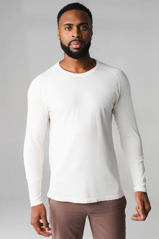 Vitality Kinetic® Long Sleeve Tee - Oat Marl