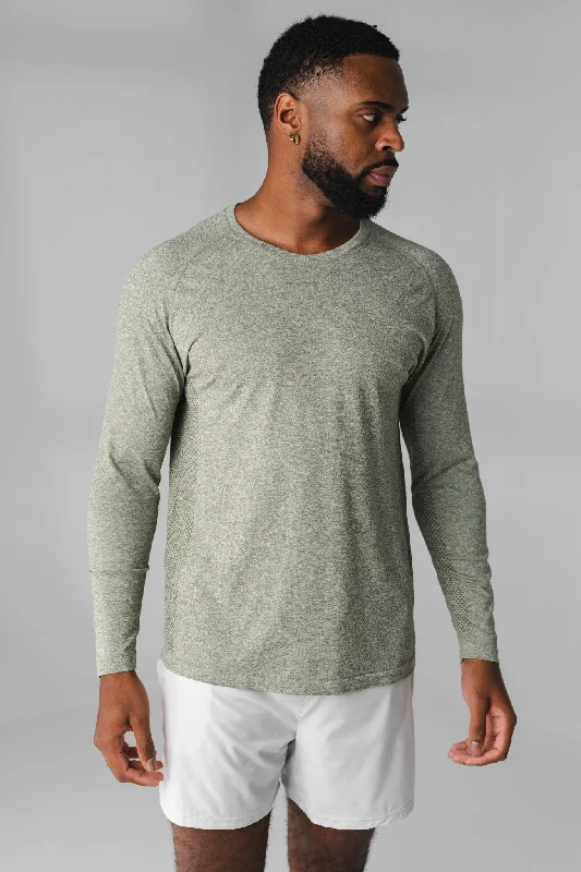 Vitality Kinetic® Long Sleeve Tee - Willow Marl