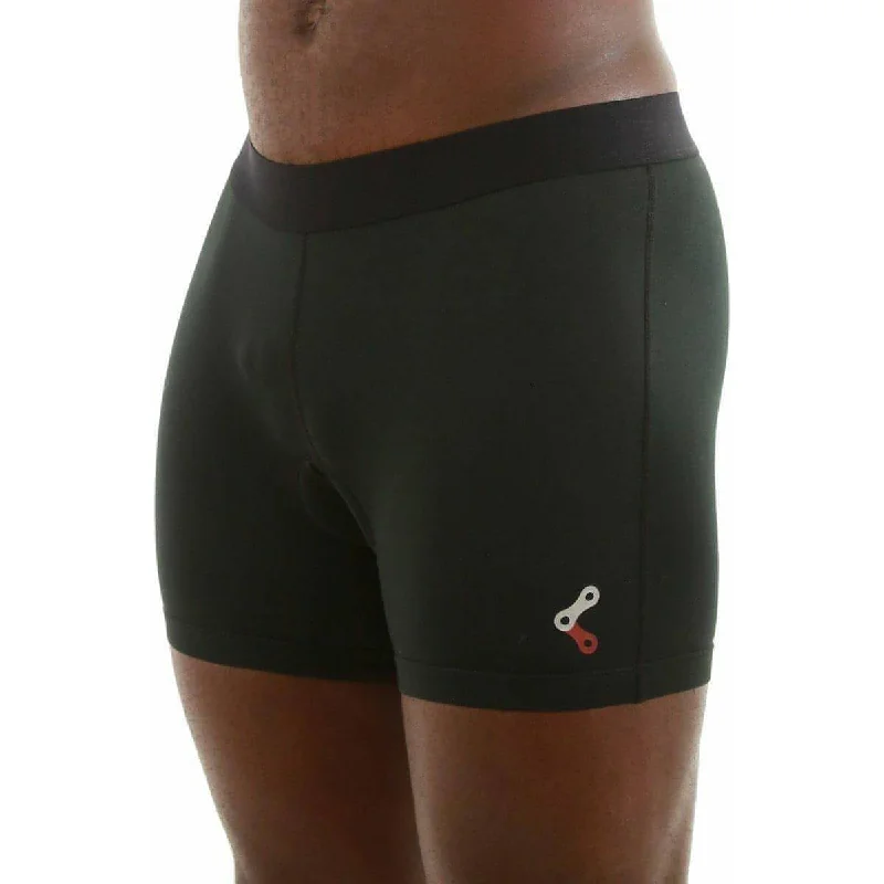 Great Deals Link Ride Mens Cycling Undershort - Black