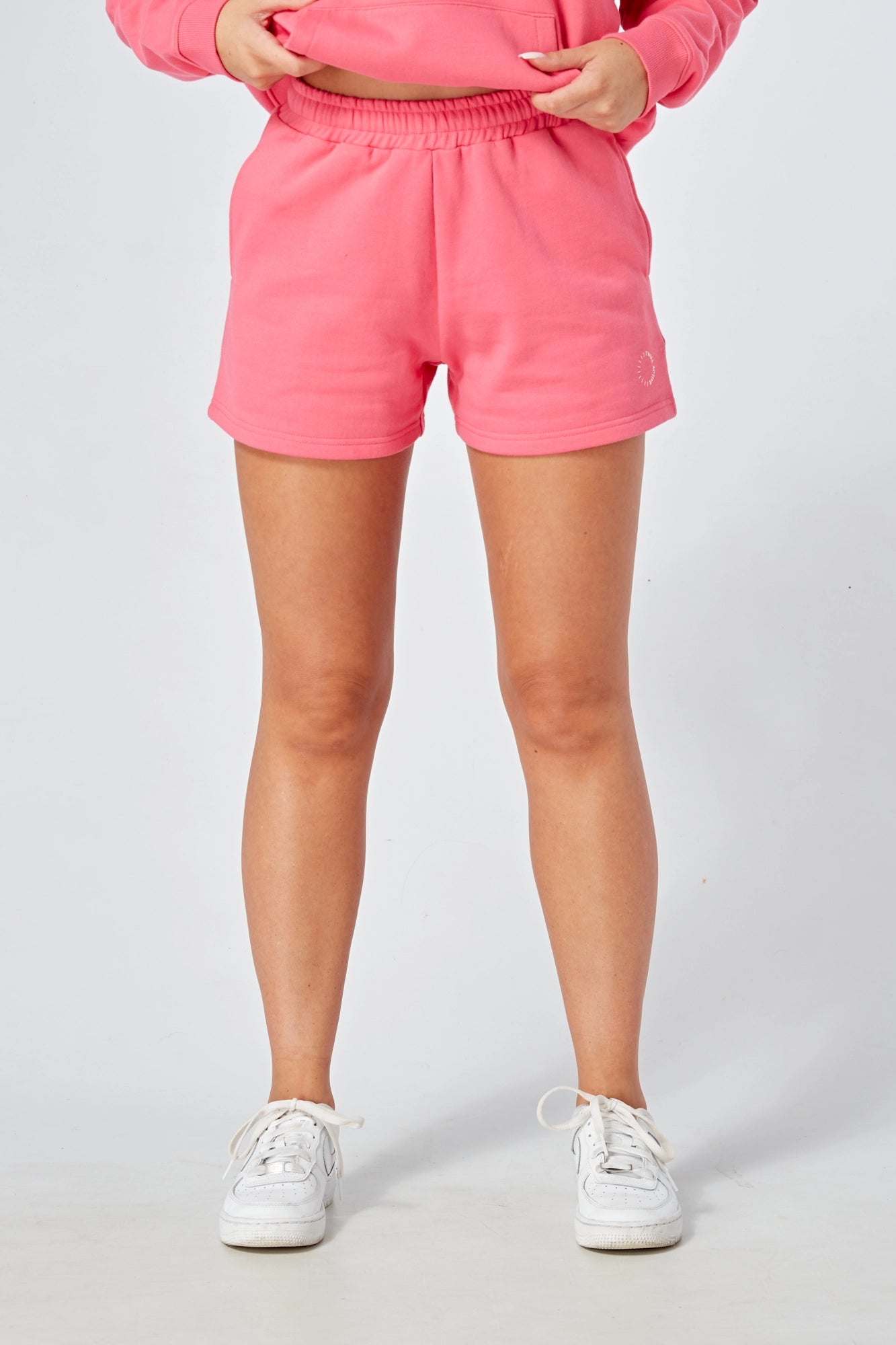 Twill Active Essentials Lounge Shorts - Pink