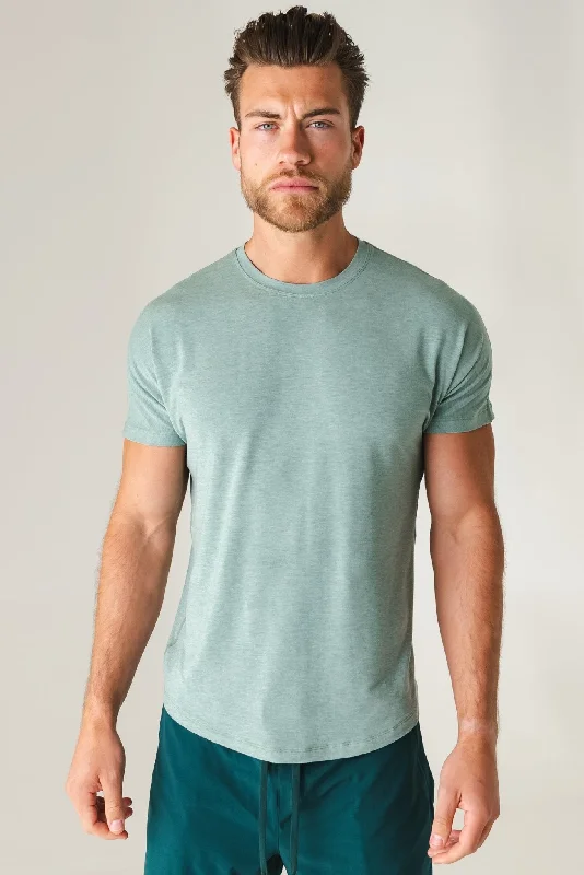 Vitality Men's Vital Tee - Eucalyptus Marl