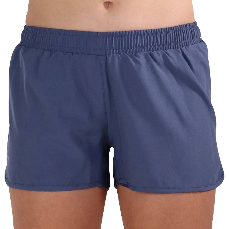 Amazing Deals More Mile Racer Split Womens Running Shorts - Blue