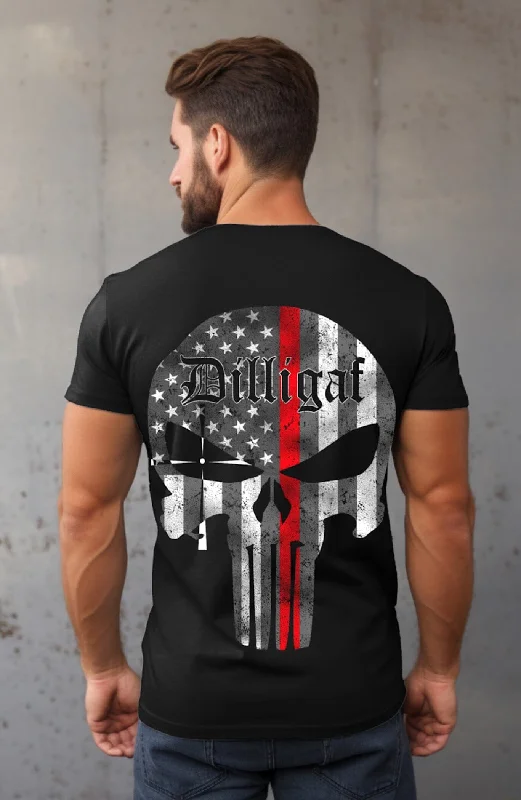 Red Lives Matter Punisher Tee