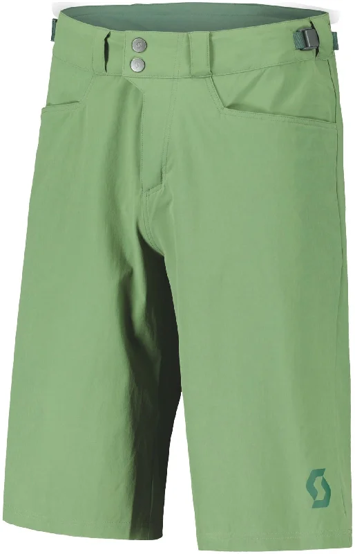 Sale Event Scott Trail Flow Padded Mens Cycling Shorts - Green