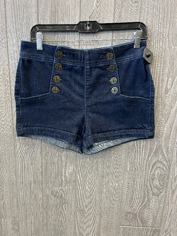 Special Discount Shorts By Express In Blue Denim, Size: 4