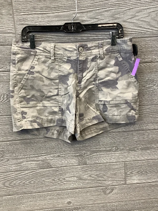 Online Exclusive Shorts By Faded Glory In Camouflage Print, Size: 10