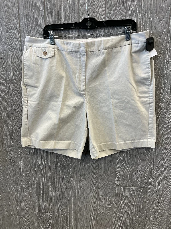 Blowout Sale Shorts By Lands End In Tan, Size: 16