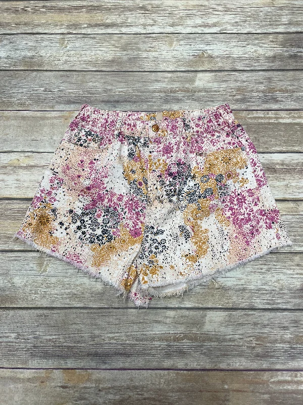 Shorts By Pilcro In Floral Print, Size: M