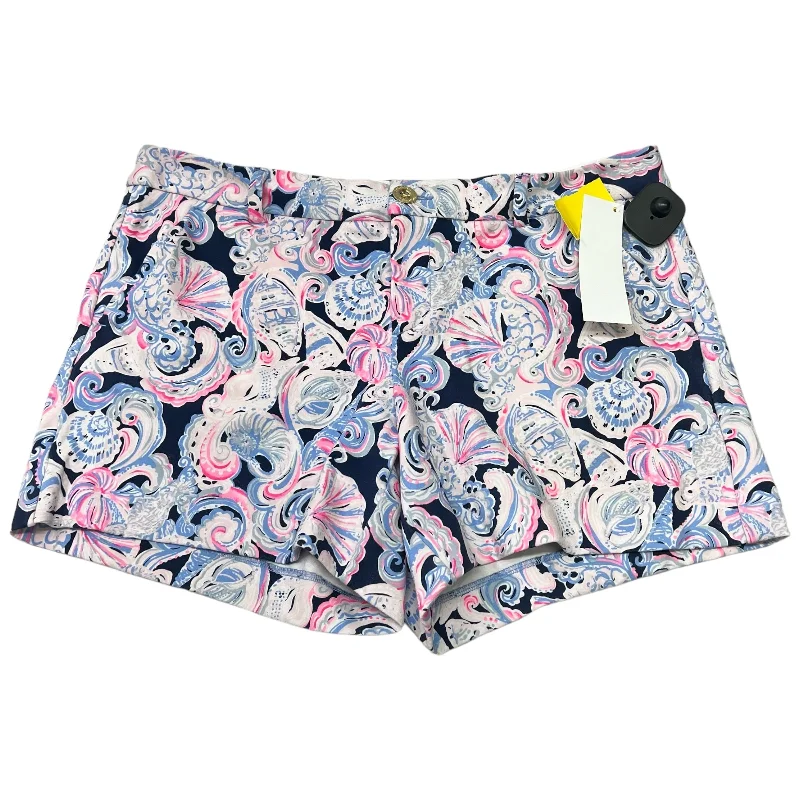 Midnight Madness Shorts Designer By Lilly Pulitzer In Blue, Size: 12