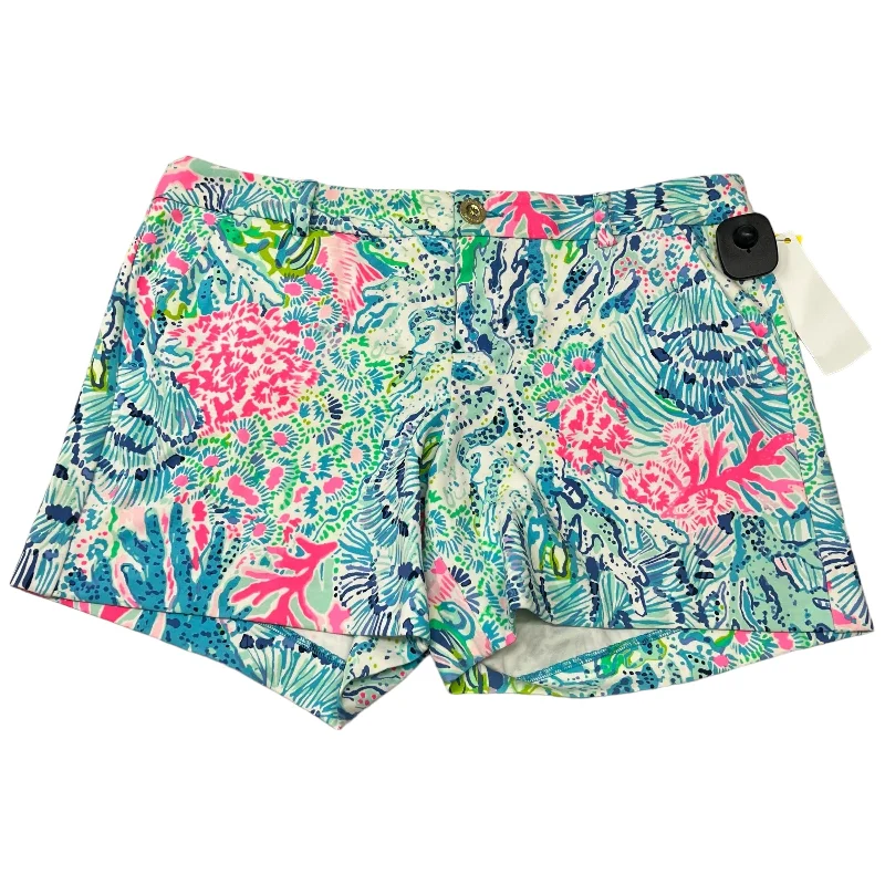 Final Markdown Shorts Designer By Lilly Pulitzer In Blue & White, Size: 10