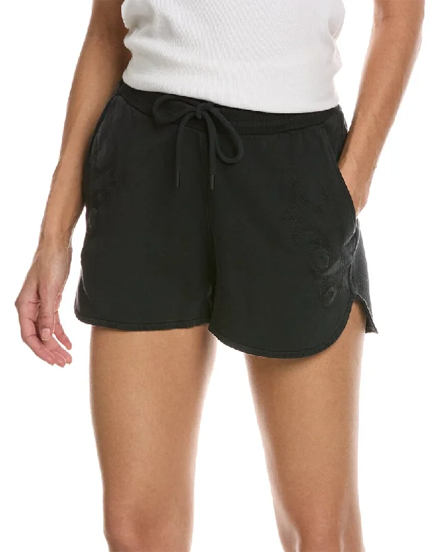 New Deals The Kooples Embroidered Drawstring Short