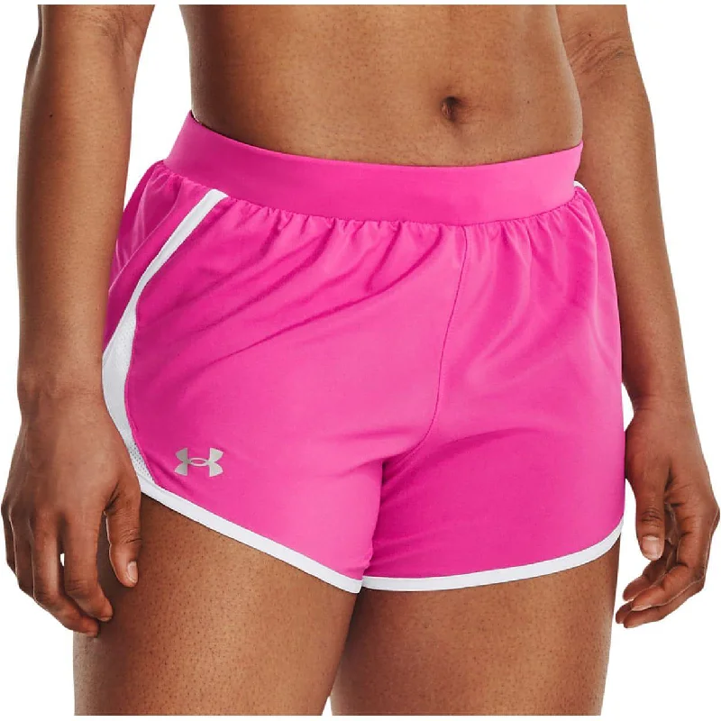 Massive Deals Under Armour Fly By 2.0 Womens Running Shorts - Pink