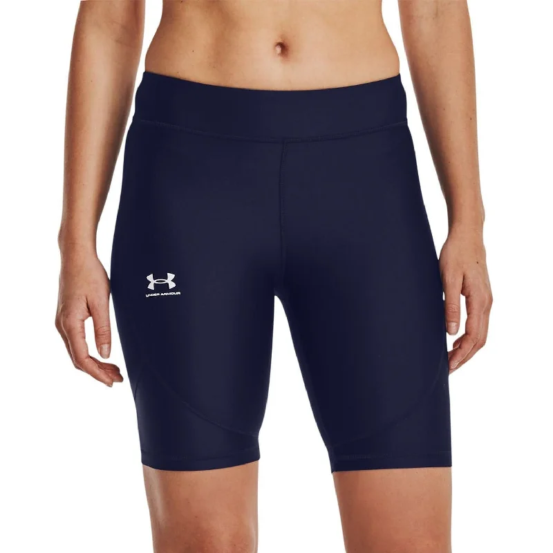 Savings Alert Under Armour HeatGear Womens Short Running Tights - Navy