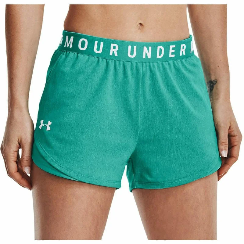 Major Savings Under Armour Play Up 3.0 Twist Womens Running Shorts - Green