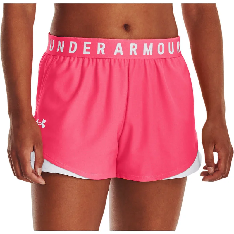Take Advantage Under Armour Play Up 3.0 Womens Running Shorts - Pink