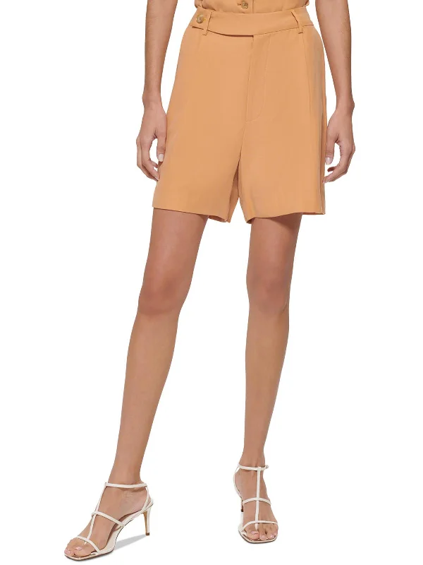 Shop and Save Womens High Rise Mini High-Waist Shorts