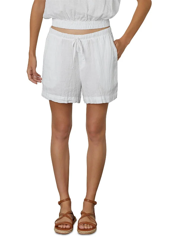 Limited Availability Womens Sheer Linen Flat Front