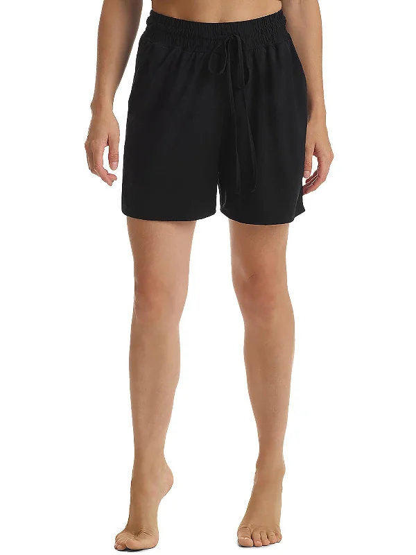 Online Specials Womens Solid Modal Casual Shorts