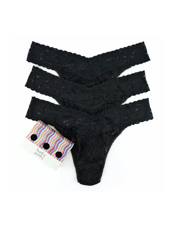 Year-End Sale Hanky Panky 3-Pack Original Rise Thongs