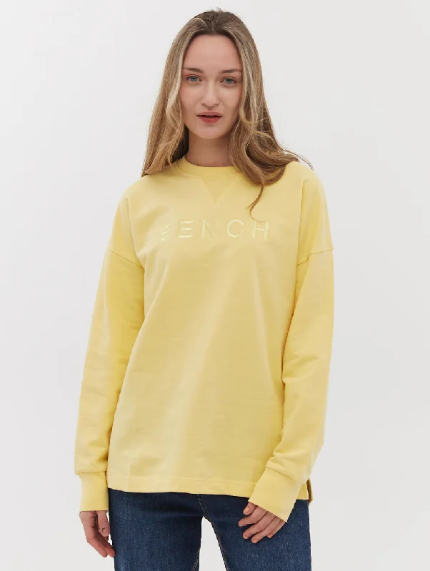 Stock Clearance Aisha Chest Logo Crewneck