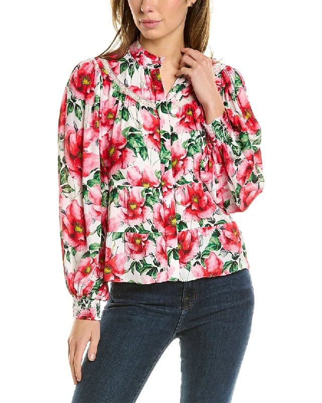 Can't Be Beat alice + olivia Jacelyn Top