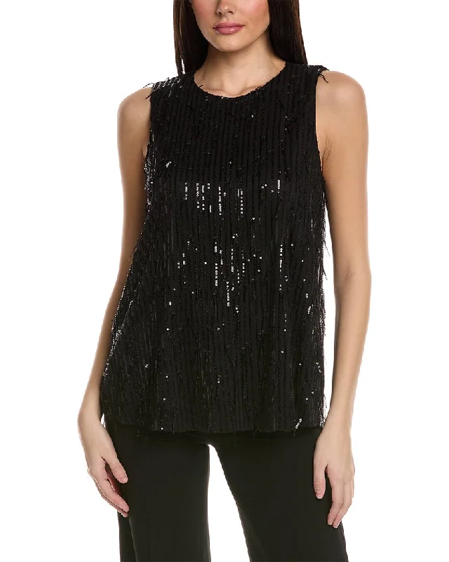 Bonus Savings Anne Klein Sequin Mesh Shell