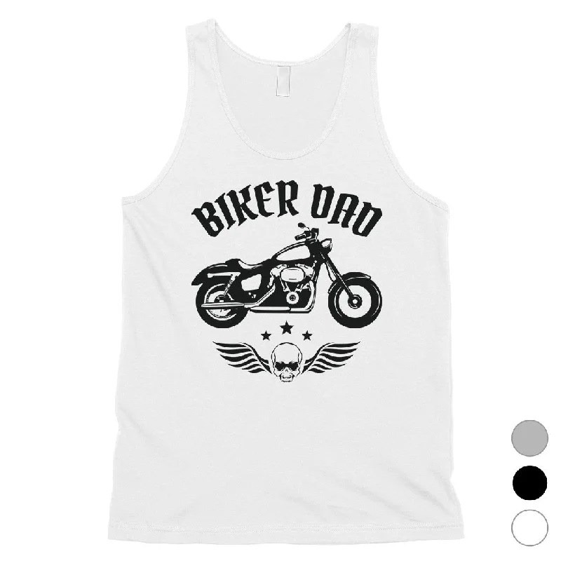 Biker Dad Mens Rowdy Energetic Father's Day Sleeveless Top Gift