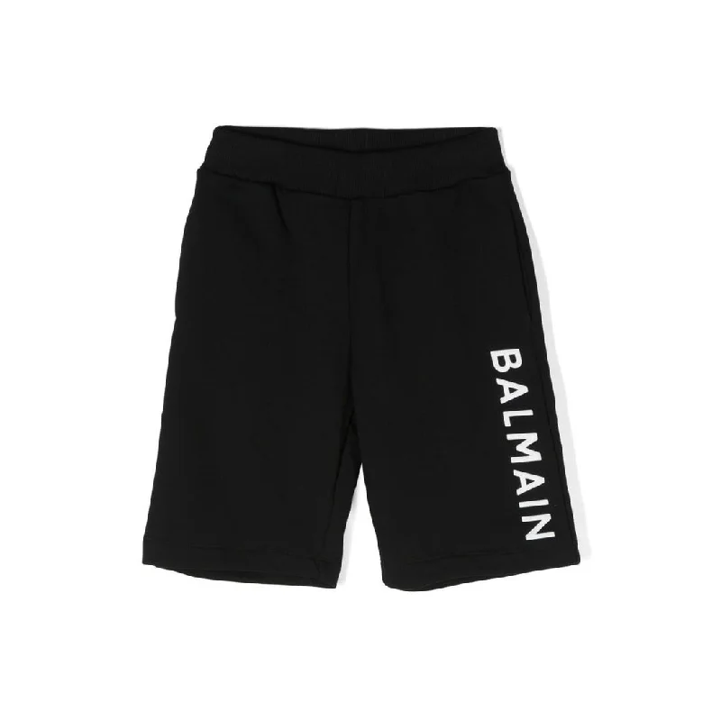 Black Logo Shorts