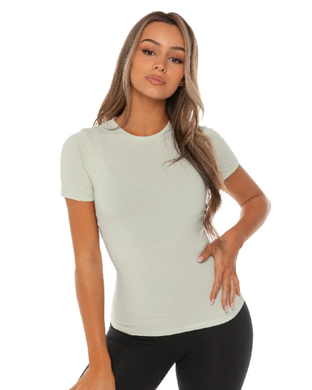 Charm Tee - Sage