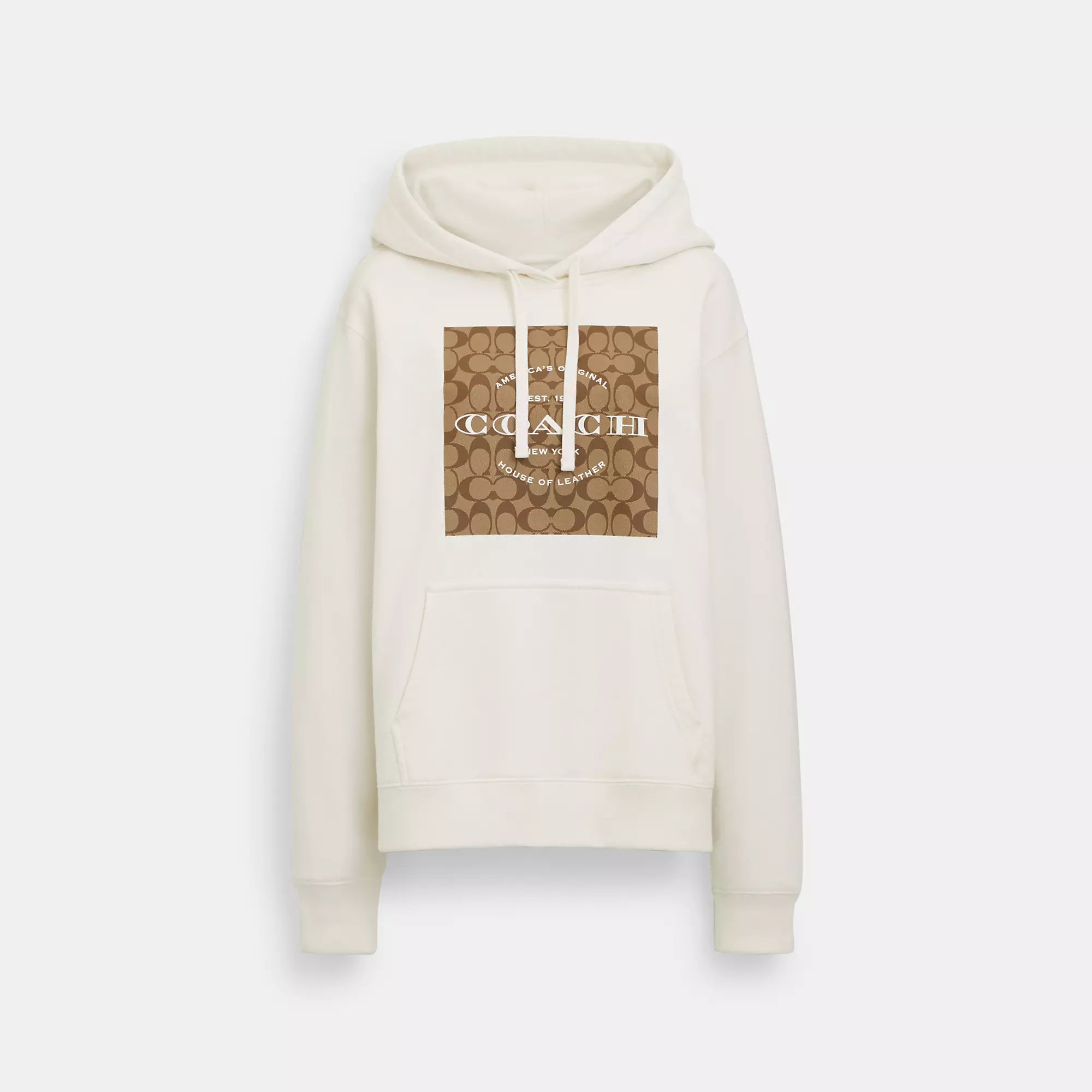 TIME-Limited Offer Coach Outlet Signature Square Hoodie