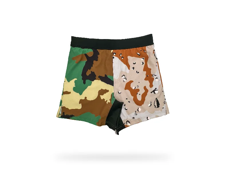 THF Athletic Shorts - 2 Tone M81/Choco Chip