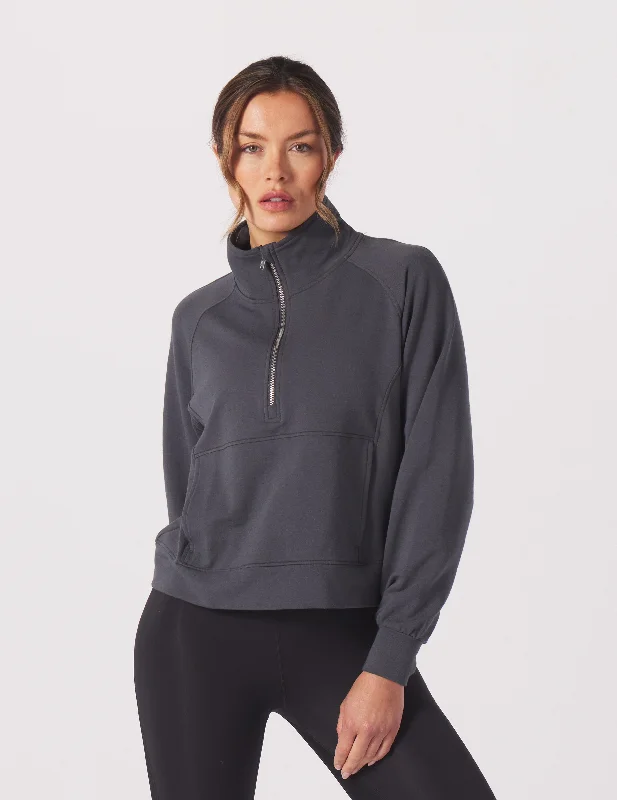 Limited Time Daily Scuba 1/4 Zip: Carbon